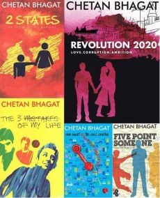  Chetan Bhagat's books
